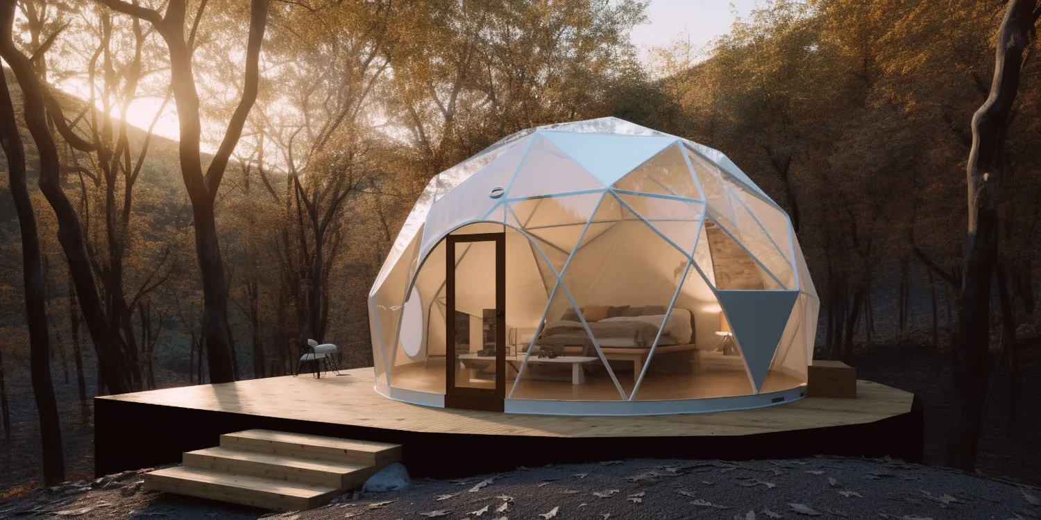 Namiot sferyczny glamping